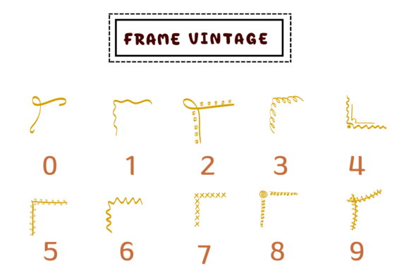 Frame Vintage Font - Preview 3