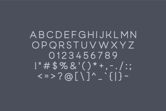 Kyrios Font PNG with transparent background - Preview 1