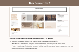 Notion the Ultimate Life Planner Graphic by wiew studio · Creative Fabrica