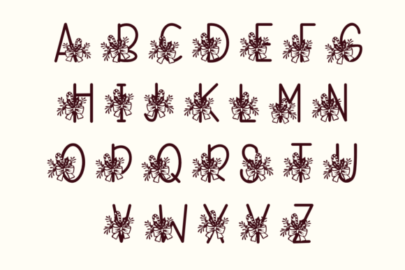 Candy Broom Christmas Font - Preview 1