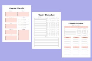 ADHD Cleaning Schedule Canva Template Graphic by SM INTERIOR · Creative ...