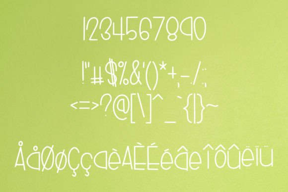 Awake Font - Preview 2