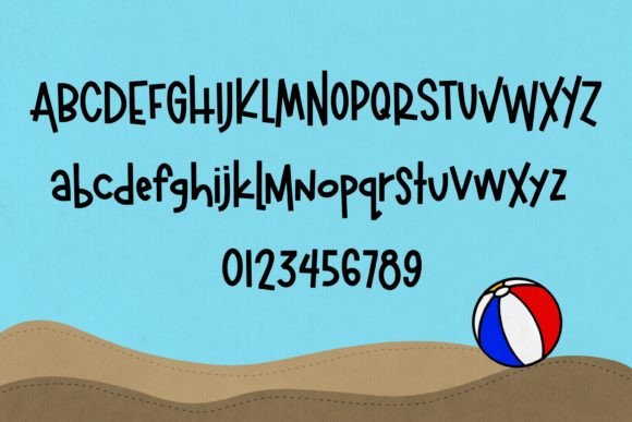 Beachball Font - Preview 1