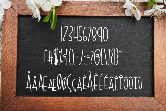 Blackbird Font - Preview 2