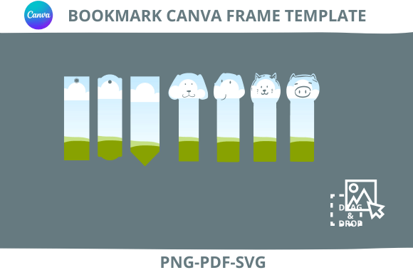 Bookmark Editable Canva Template Smart