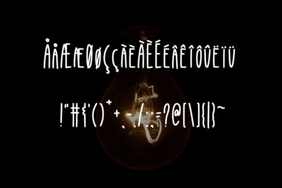Bright Idea Font - Preview 2