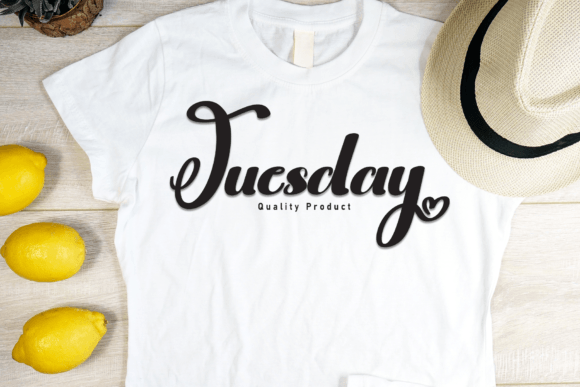 Calligraphy Font - Preview 1