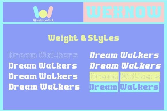 Dream Walkers Font - Preview 5
