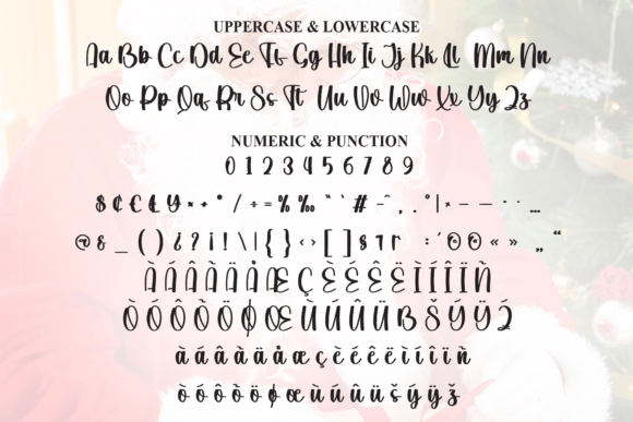 Elegant Santa Font - Preview 6