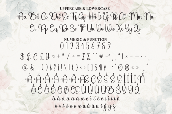 Evalyna Font PNG with transparent background - Preview 6