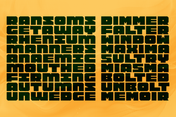 Fierd Font - Preview 6