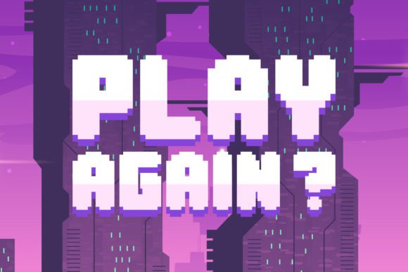 Game over Font - Preview 1
