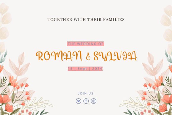 Guinevere Font PNG with transparent background - Preview 1