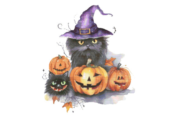 Halloween Spooky Cat