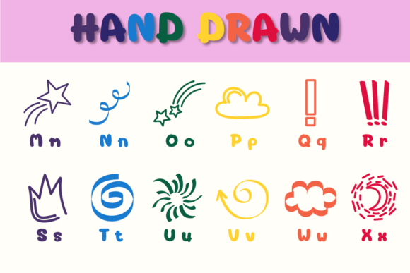 Hand Drawn Font - Preview 2