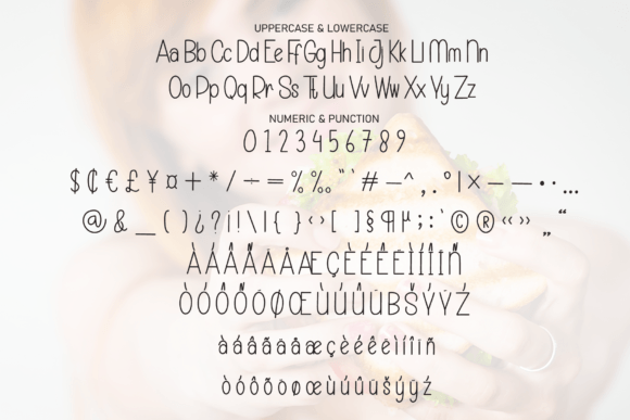 Happy Sandwich Font - Preview 6