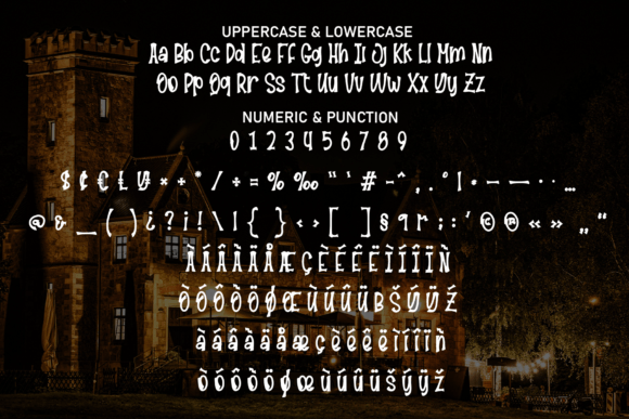 Home Night Font - Preview 6