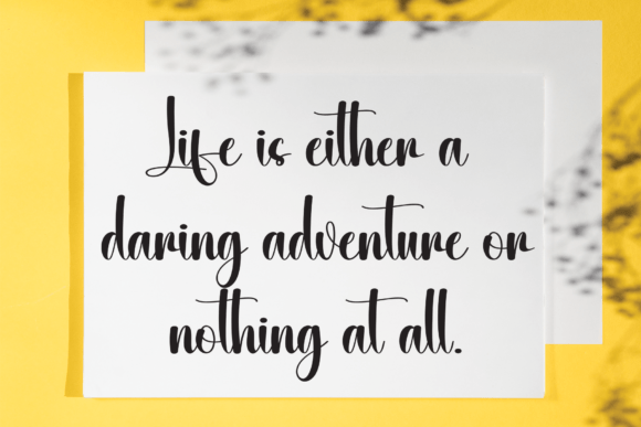 Jogging Font - Preview 2