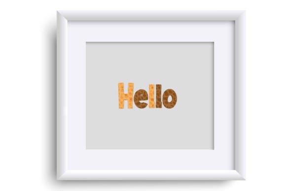 Leafy Leopard Font PNG with transparent background - Preview 4