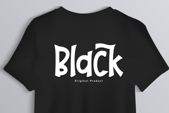 Night Ghost Font PNG with transparent background - Preview 1