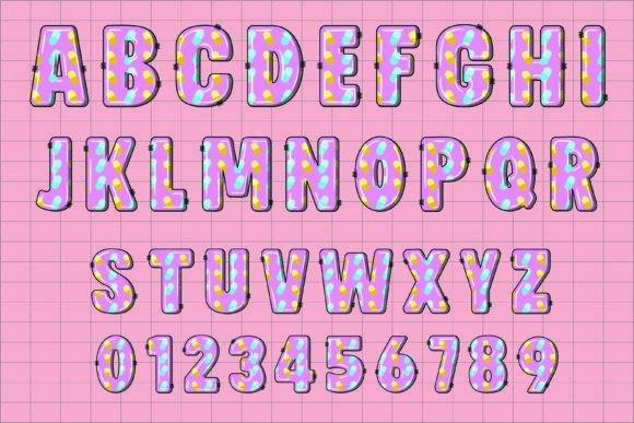 Nurse 3d Font Font font preview - 2