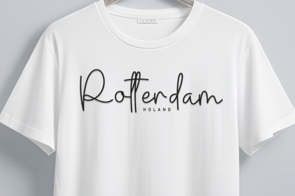 Saturday Holiday Font PNG with transparent background - Preview 3