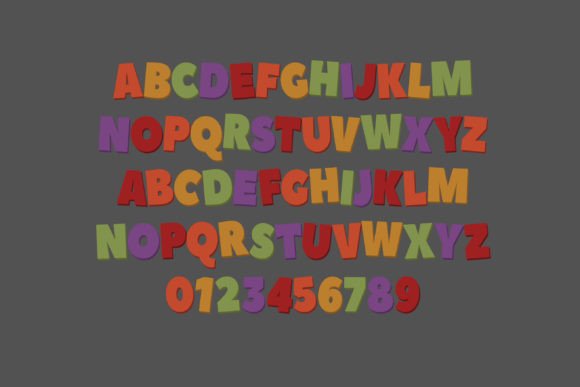 September Story Font PNG with transparent background - Preview 2