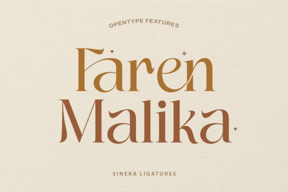 Sinera Font PNG with transparent background - Preview 4