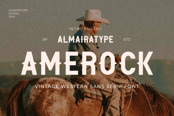 Amerock Sans Serif Font By Almairatype Studio