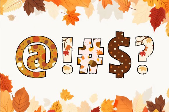 Autumn Font - Preview 3