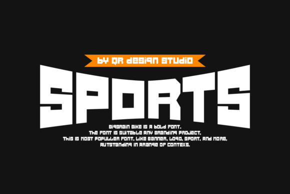 Bigsrain Bike Font - Preview 1