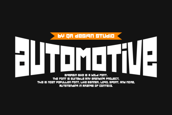 Bigsrain Bike Font - Preview 2