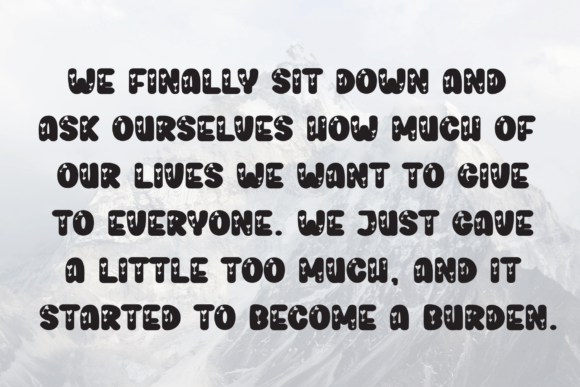 Bubble Font - Preview 5