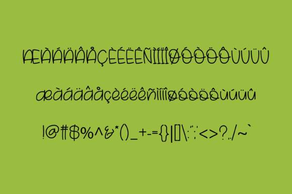 Candlewicks Font - Preview 2