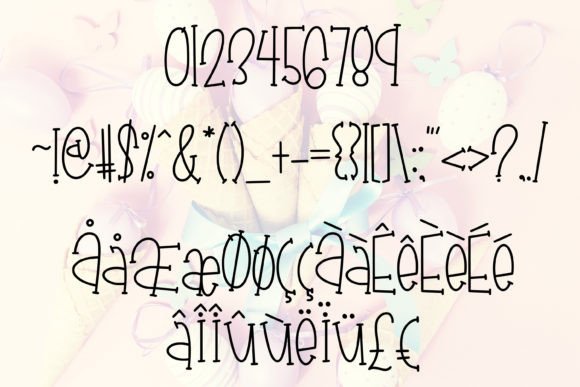 Chick-a-Leigh Font - Preview 2