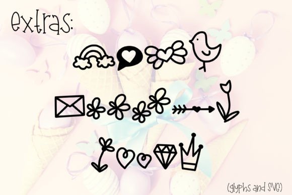 Chick-a-Leigh Font - Preview 3