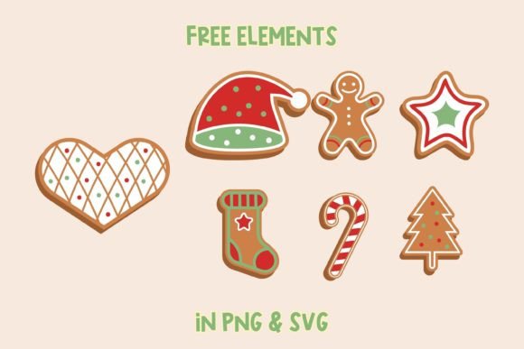 Christmas Gbread Font - Preview 3
