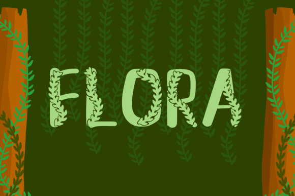 Climb Leaf Font - Preview 2