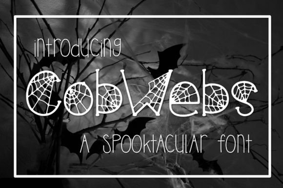 Cobweb Display Font By kitaleigh