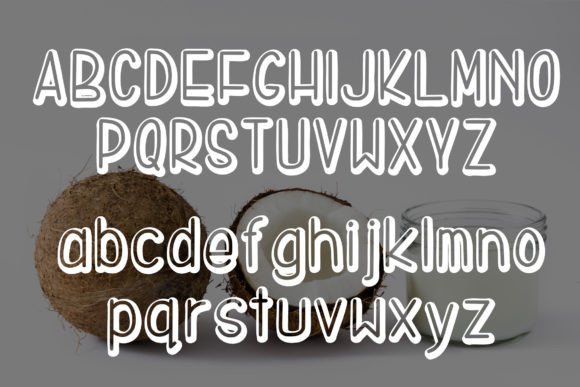 Coconut Milk Font - Preview 1