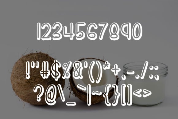 Coconut Milk Font - Preview 2