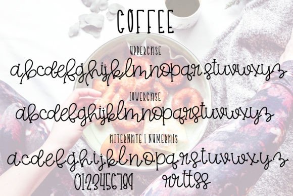 Coffee & Donuts Font - Preview 1