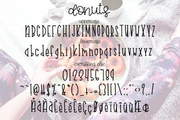 Coffee & Donuts Font - Preview 2