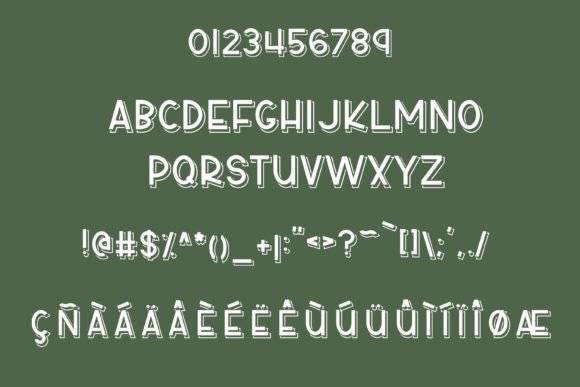 Cranberries Font PNG with transparent background - Preview 1