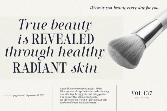 Evenings Font - Preview 5