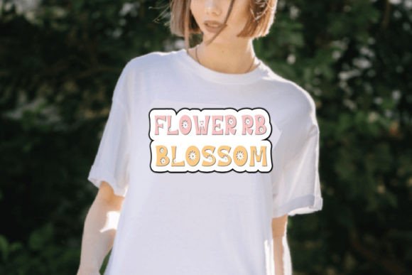Flower Rb Blossom Font - Preview 1