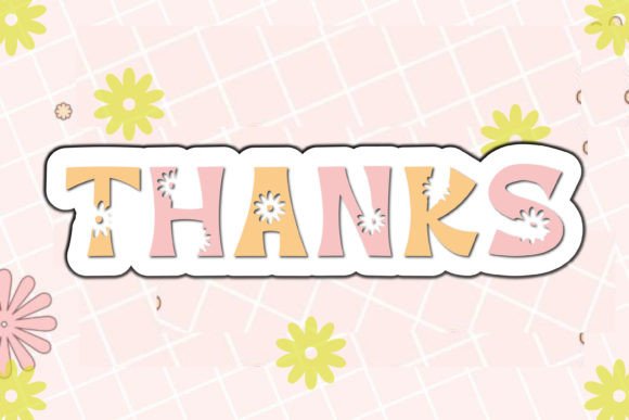 Flower Rb Blossom Font - Preview 3