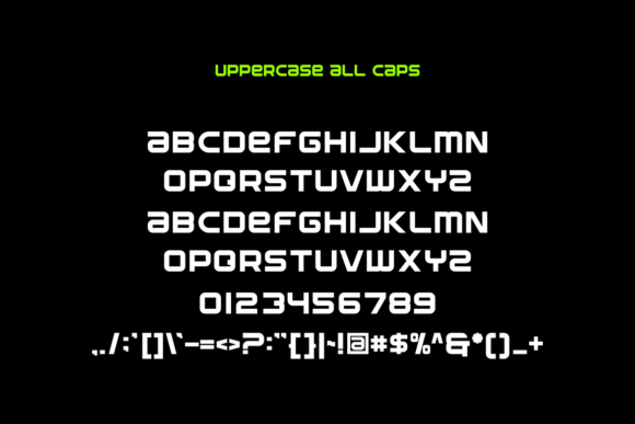 Hafespace Font PNG with transparent background - Preview 1