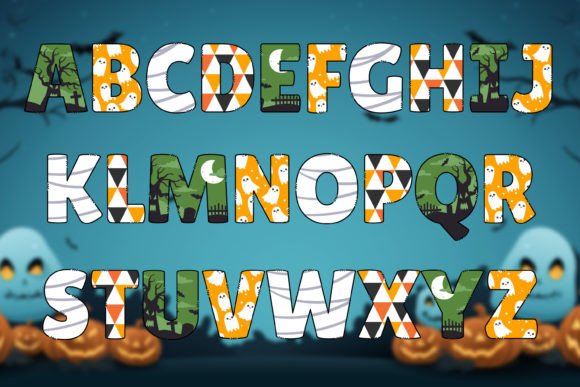 Halloween Font - Preview 1