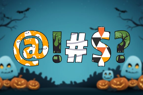 Halloween Font - Preview 3